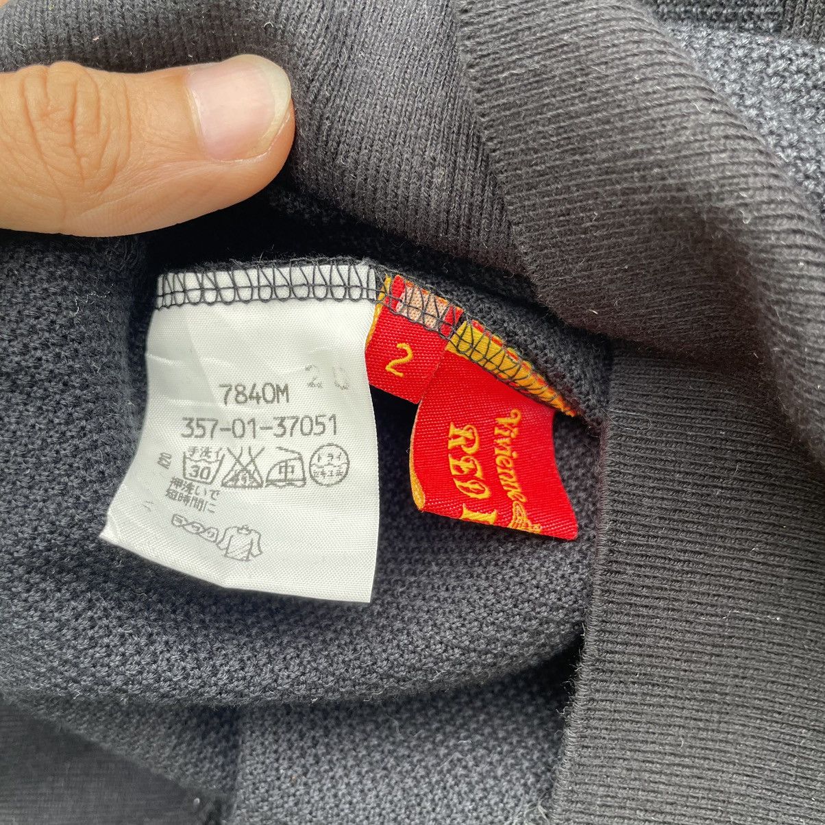 Vivienne Westwood 💥 Vivienne Westwood Red Label Cardigan Big Logo Size US S / EU 44-46 / 1 - 8 Thumbnail