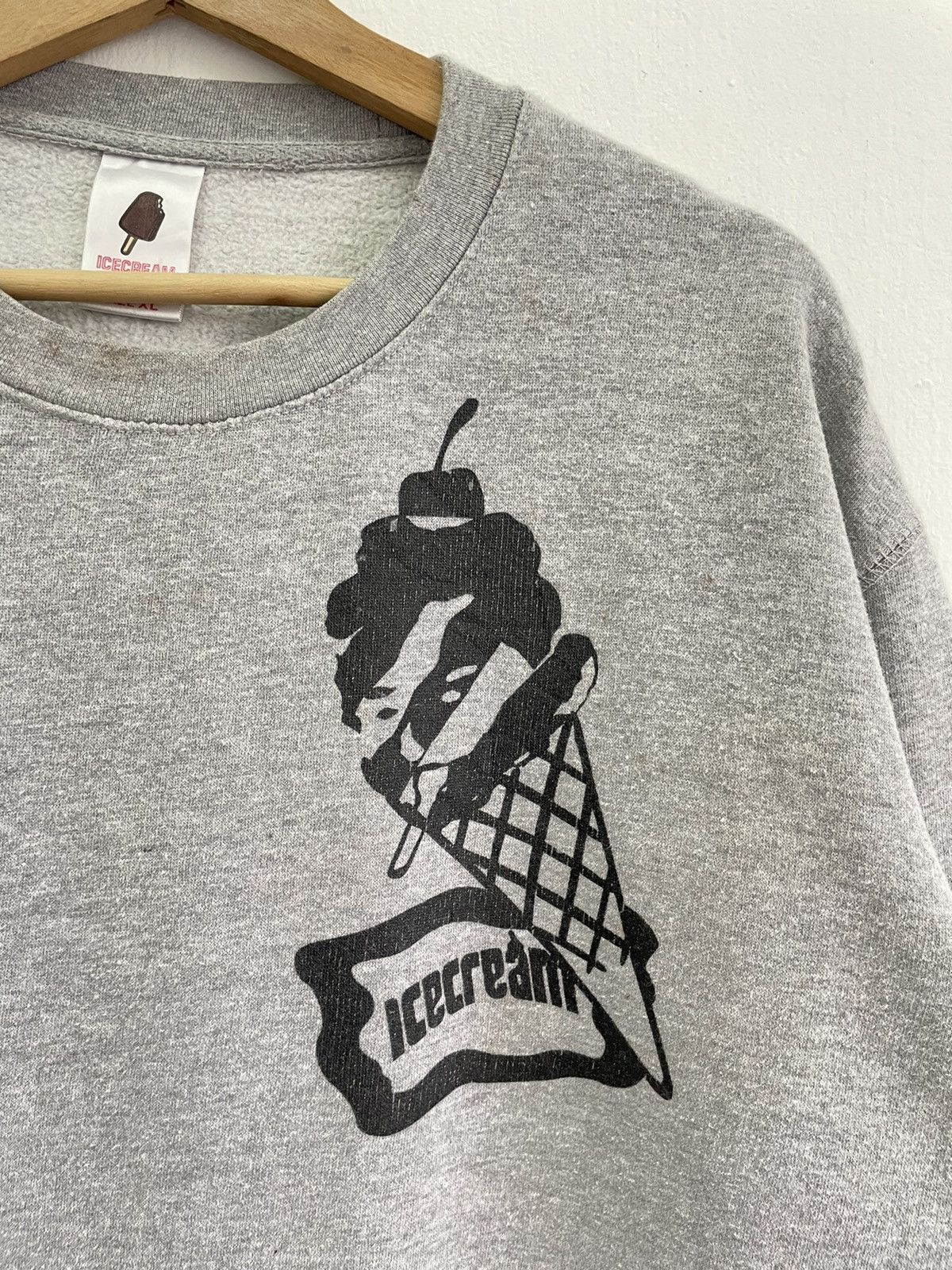 Billionaire Boys Club × Icecream 🔥ICECREAM BIG LOGO CREWNECK Size US XL / EU 56 / 4 - 4 Thumbnail