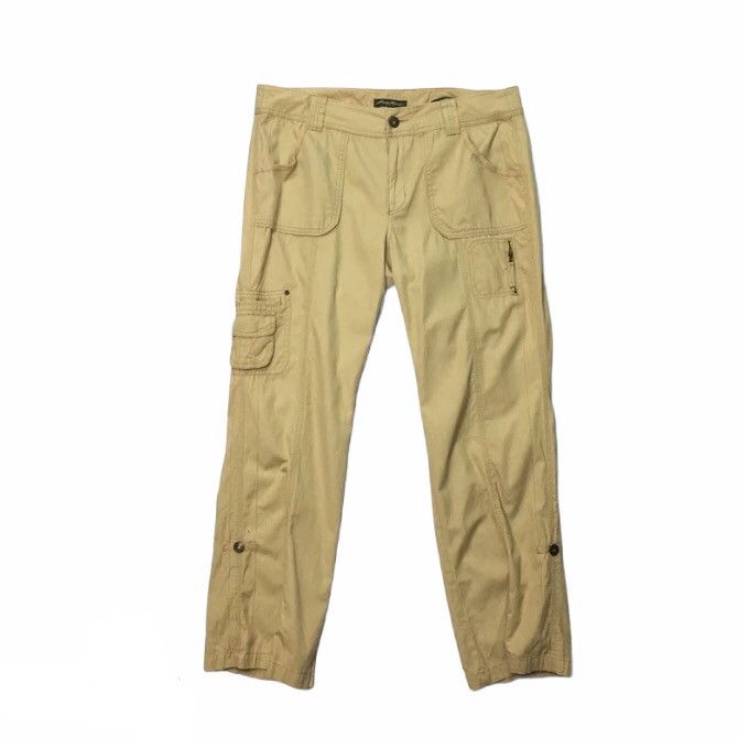Designer × Eddie Bauer Vintage Eddie Bauer Utility Multi Pocket Cargo Pants Size US 37 - 1 Thumbnail