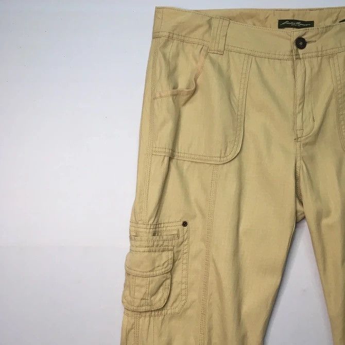 Designer × Eddie Bauer Vintage Eddie Bauer Utility Multi Pocket Cargo Pants Size US 37 - 4 Thumbnail