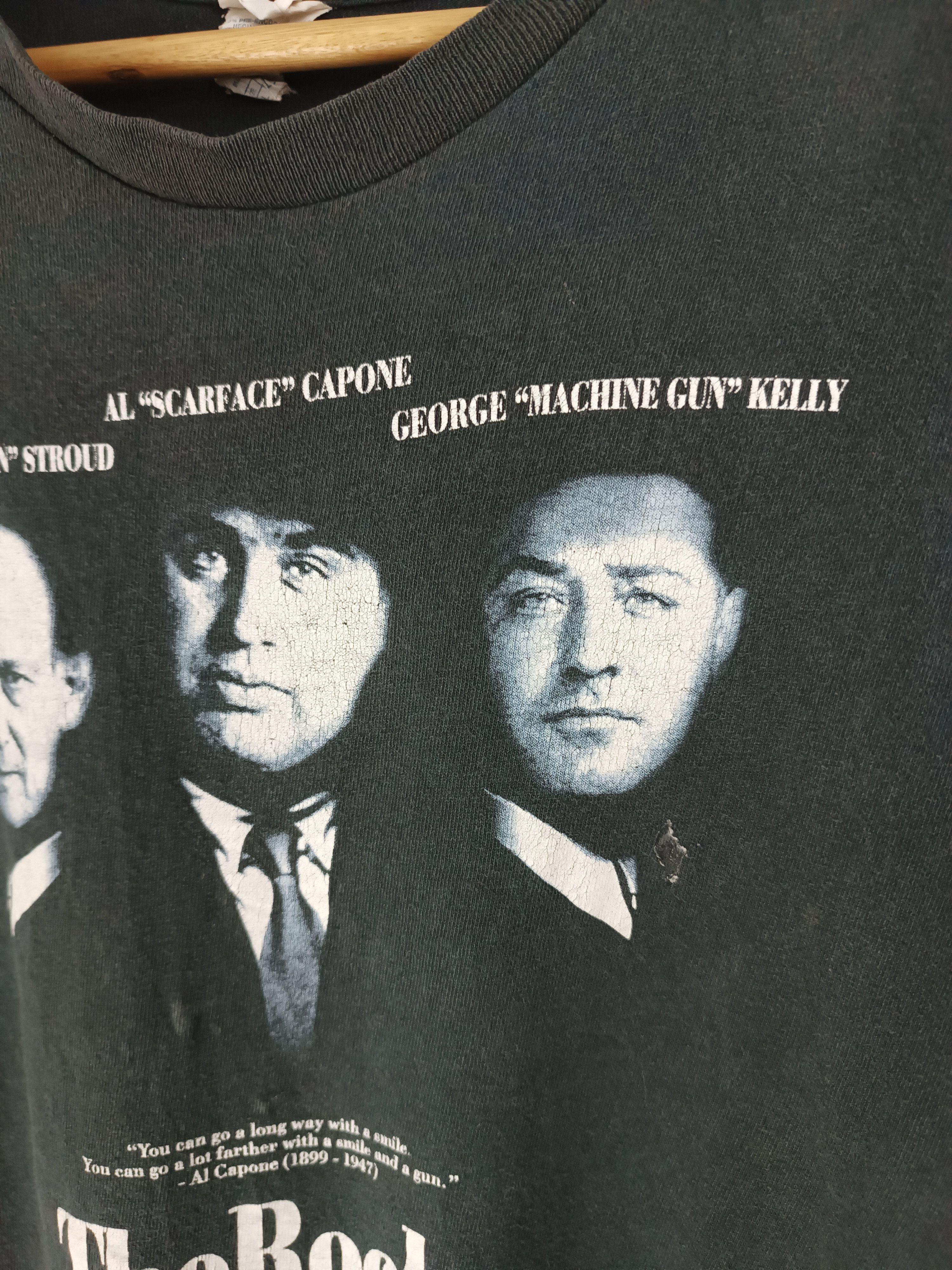 Vintage THRASHED FADED VINTAGE THE ROCK ALCATRAZ MOVIE TEE Size US XXL / EU 58 / 5 - 5 Thumbnail