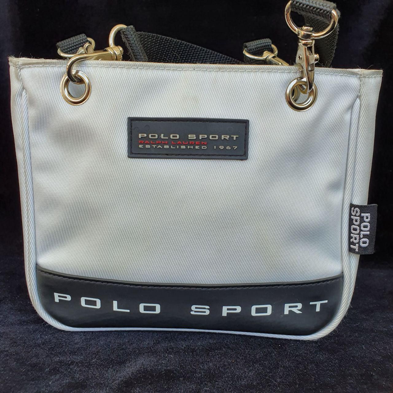 Polo Ralph Lauren × Ralph Lauren × Vintage Rare POLO SPORT Shoulder Mini Bag Size ONE SIZE - 5 Thumbnail