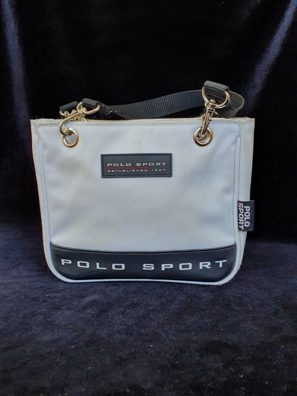 Polo Ralph Lauren × Ralph Lauren × Vintage Rare POLO SPORT Shoulder Mini Bag Size ONE SIZE - 4 Thumbnail