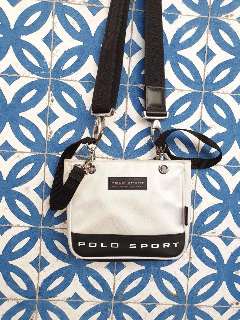 Polo Ralph Lauren × Ralph Lauren × Vintage Rare POLO SPORT Shoulder Mini Bag Size ONE SIZE - 3 Thumbnail