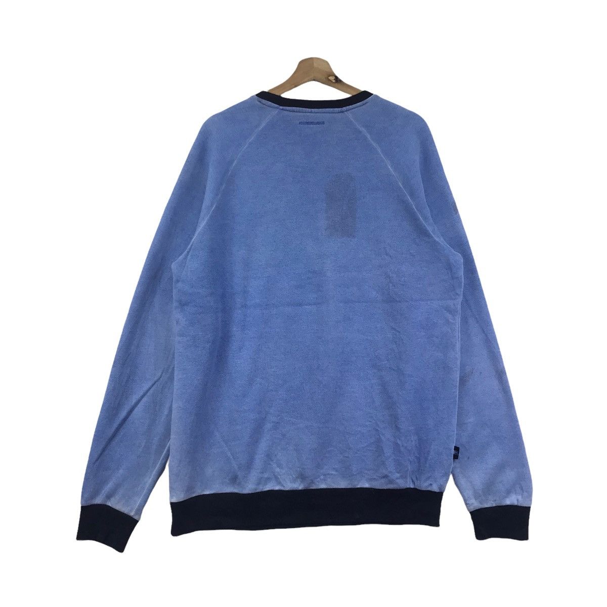 Vintage NITRO SNOWBOARDS Oversize Blue Sweatshirt Size US L / EU 52-54 / 3 - 9 Thumbnail