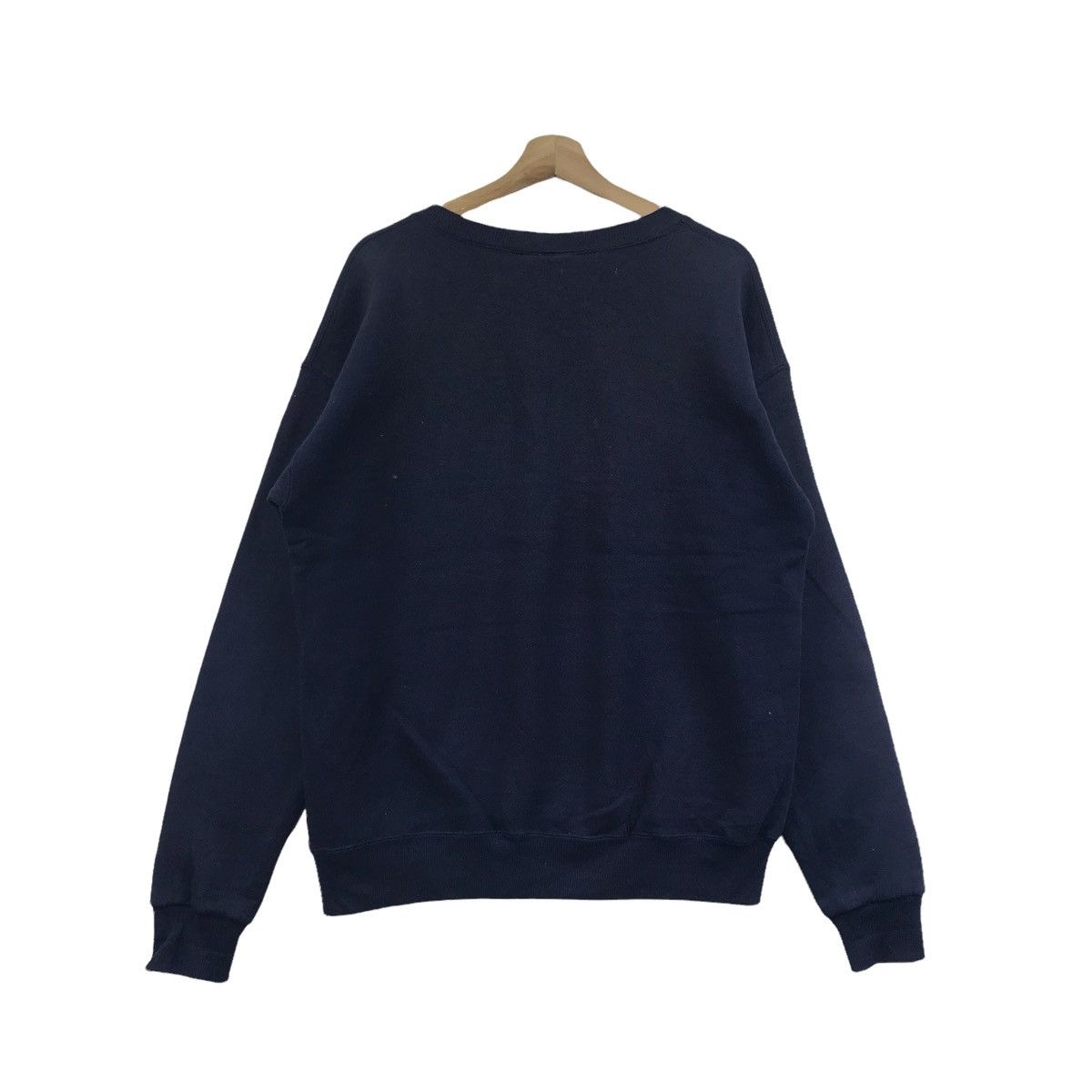 Lee Vintage 90s LEE USA Big Logo Blue Sweatshirt Size US L / EU 52-54 / 3 - 5 Thumbnail