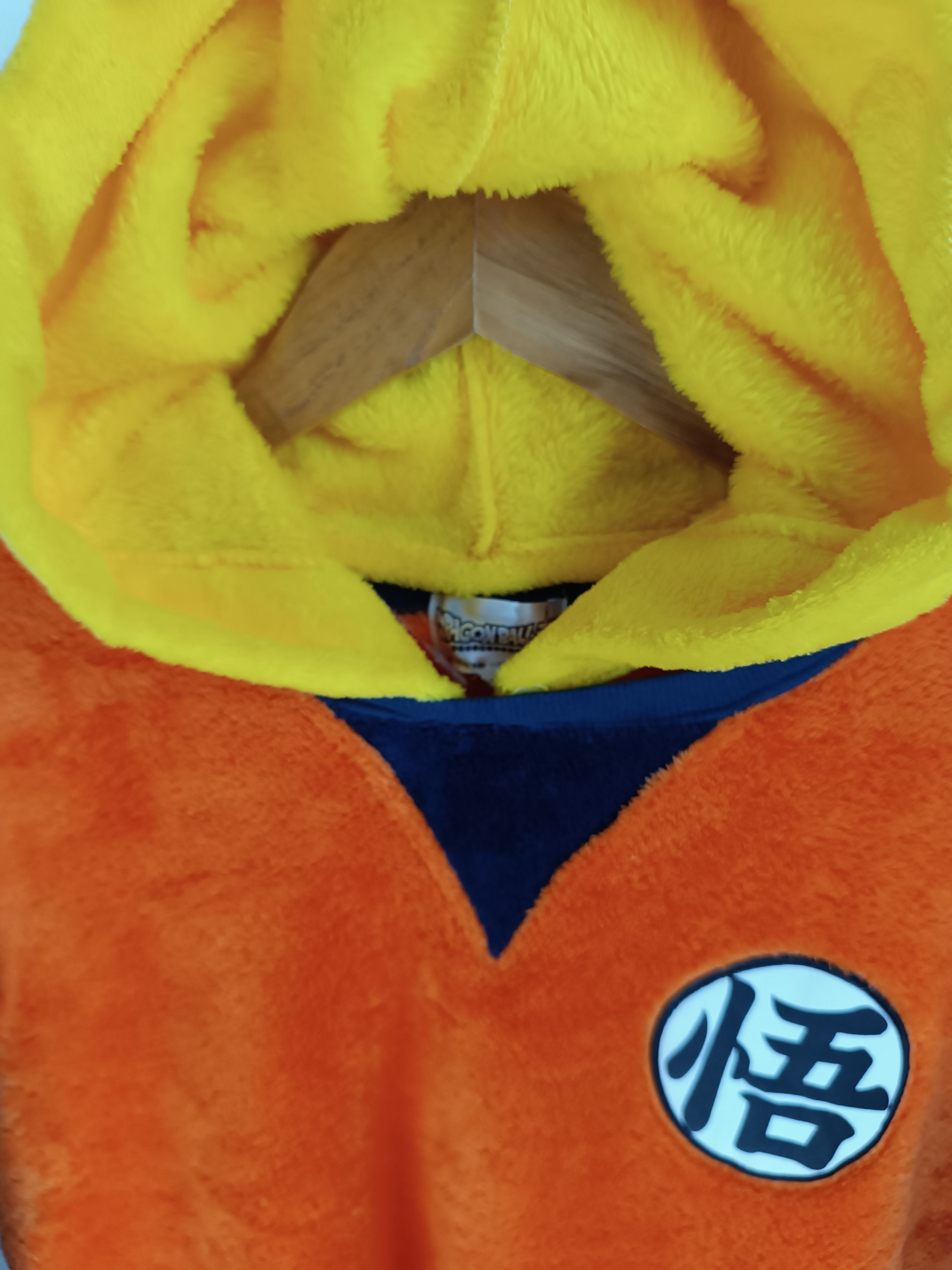 Anime DRAGON BALL "SUPER SAIYAN" SHERPA HALOWEEN COSPLAY HOODIE Size US S / EU 44-46 / 1 - 8 Thumbnail
