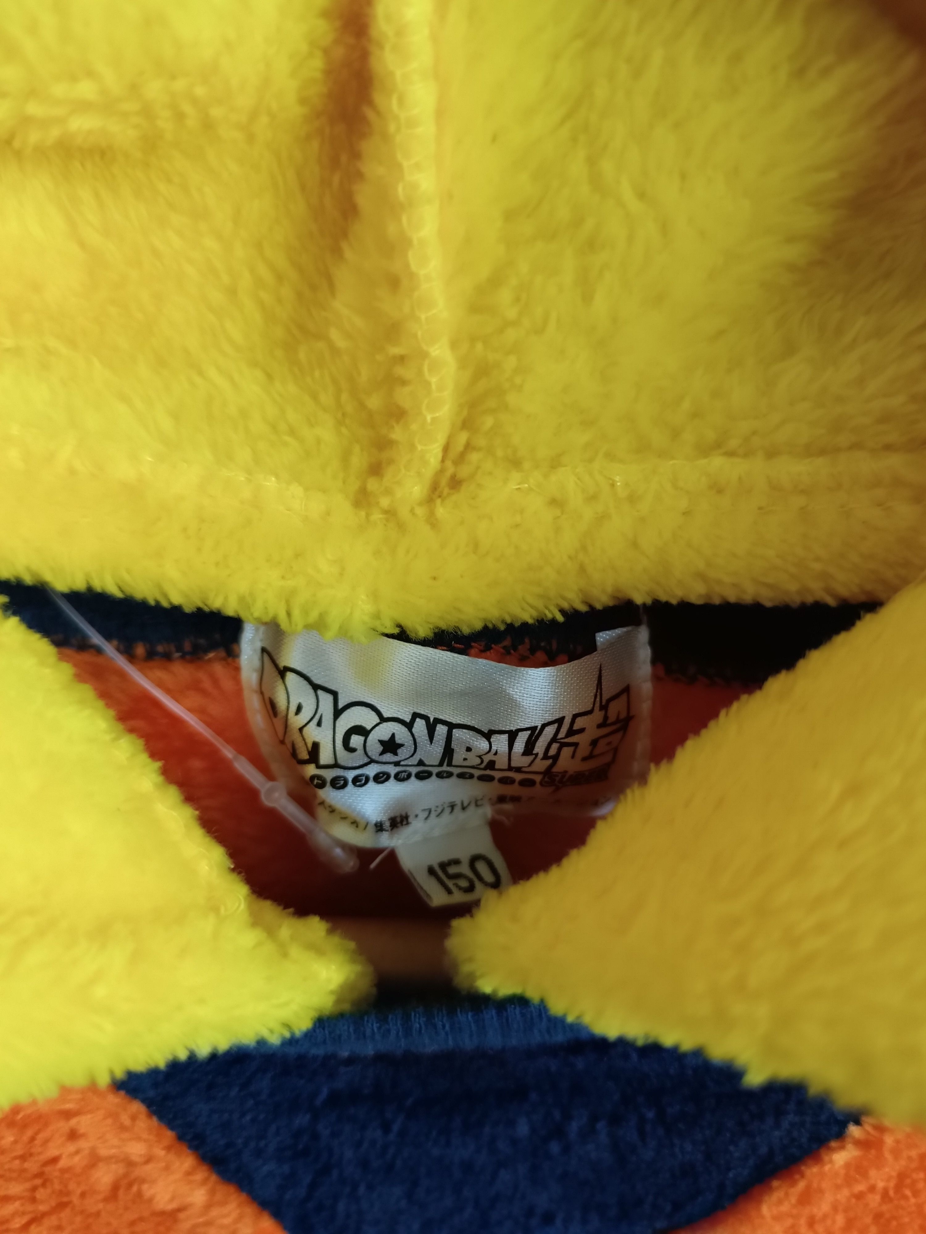 Anime DRAGON BALL "SUPER SAIYAN" SHERPA HALOWEEN COSPLAY HOODIE Size US S / EU 44-46 / 1 - 9 Thumbnail