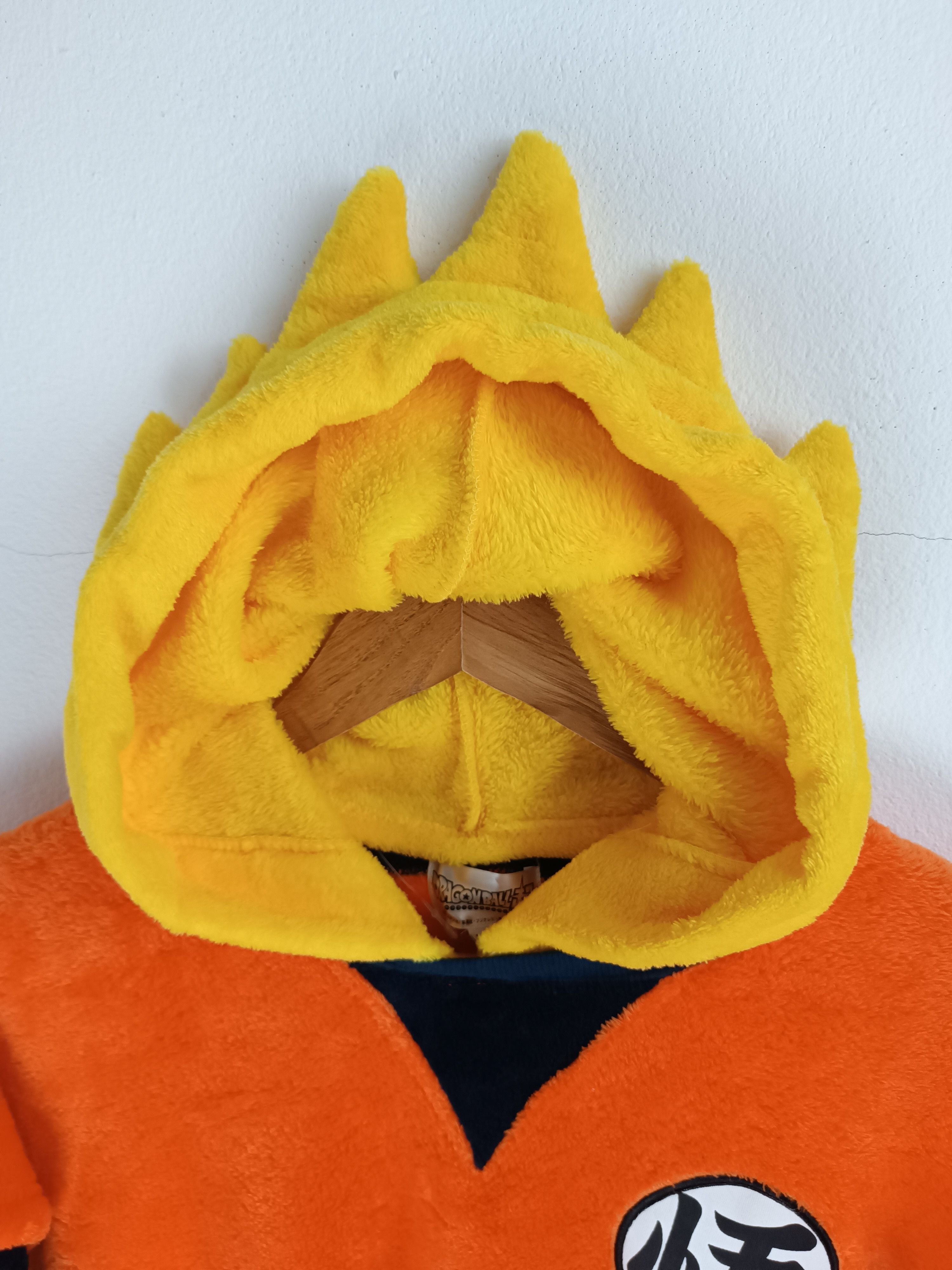 Anime DRAGON BALL "SUPER SAIYAN" SHERPA HALOWEEN COSPLAY HOODIE Size US S / EU 44-46 / 1 - 5 Thumbnail