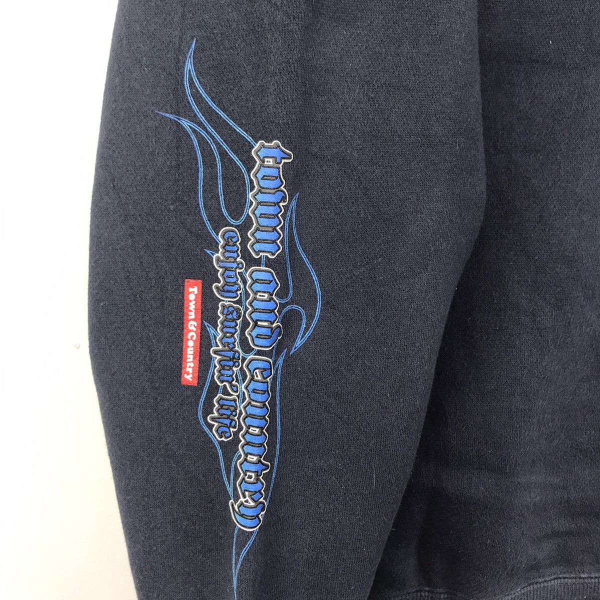 Vintage T&C Surf Design Hawaii SURFWEAR Surfing Navy Sweatshirt Size US L / EU 52-54 / 3 - 7 Thumbnail