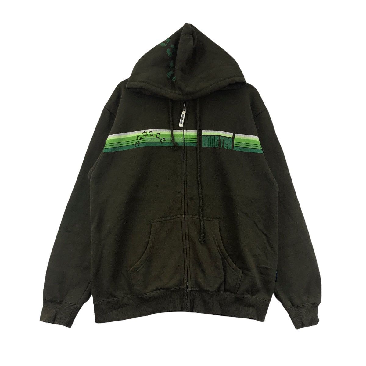 Hang Ten HANG TEN Hawaii USA Surfware Surfing Green Hoodie Size US L / EU 52-54 / 3 - 1 Thumbnail