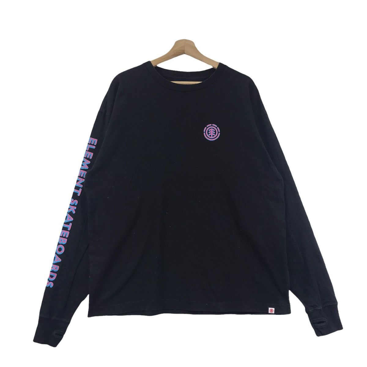 Element ELEMENT SKATEBOARDS Oversize Black Sweatshirt Size US M / EU 48-50 / 2 - 1 Thumbnail