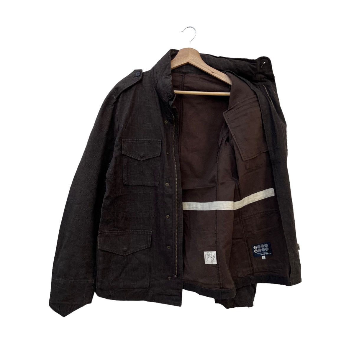 Japanese Brand HIKORY CHORE JACKET MULTI POCKET CARGO TAKEO KIKUCHI Size US M / EU 48-50 / 2 - 9 Thumbnail