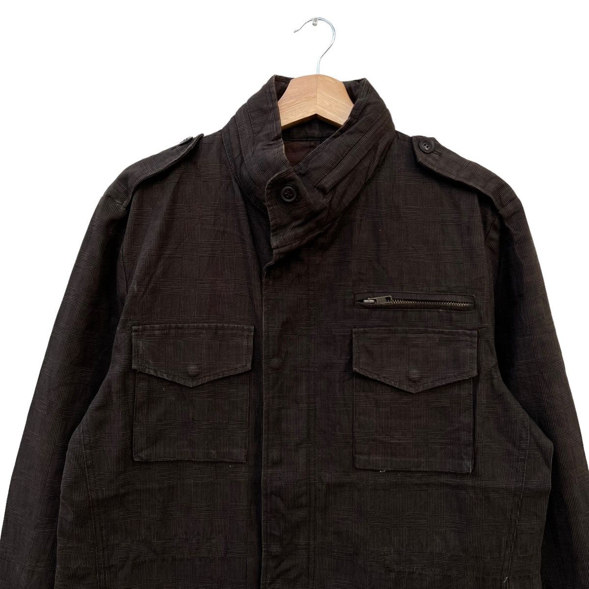 Japanese Brand HIKORY CHORE JACKET MULTI POCKET CARGO TAKEO KIKUCHI Size US M / EU 48-50 / 2 - 3 Thumbnail