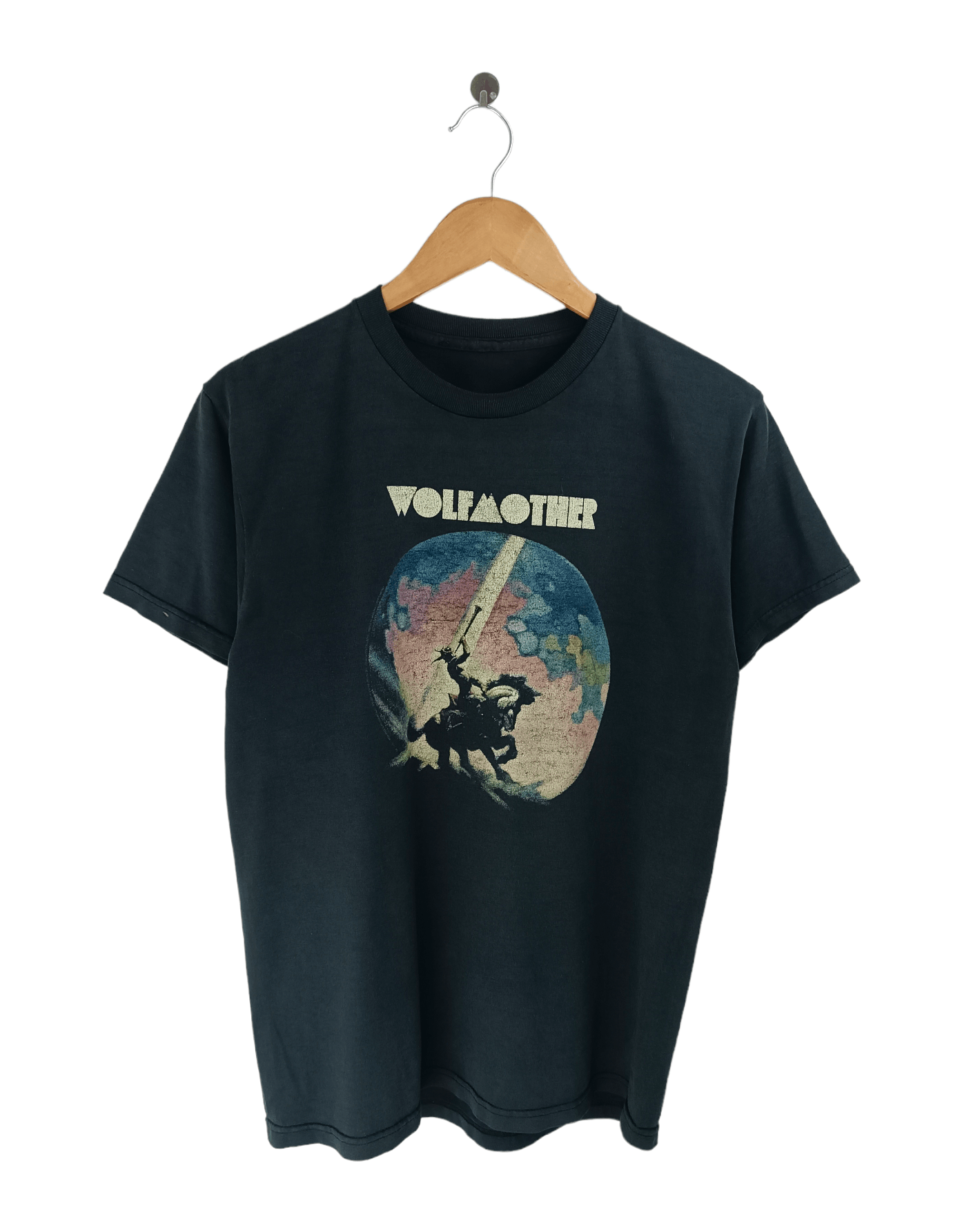 Band Tees × Vintage VINTAGE Y2K FADED WOLFMOTHER (greenday foo korn) Size US M / EU 48-50 / 2 - 1 Thumbnail