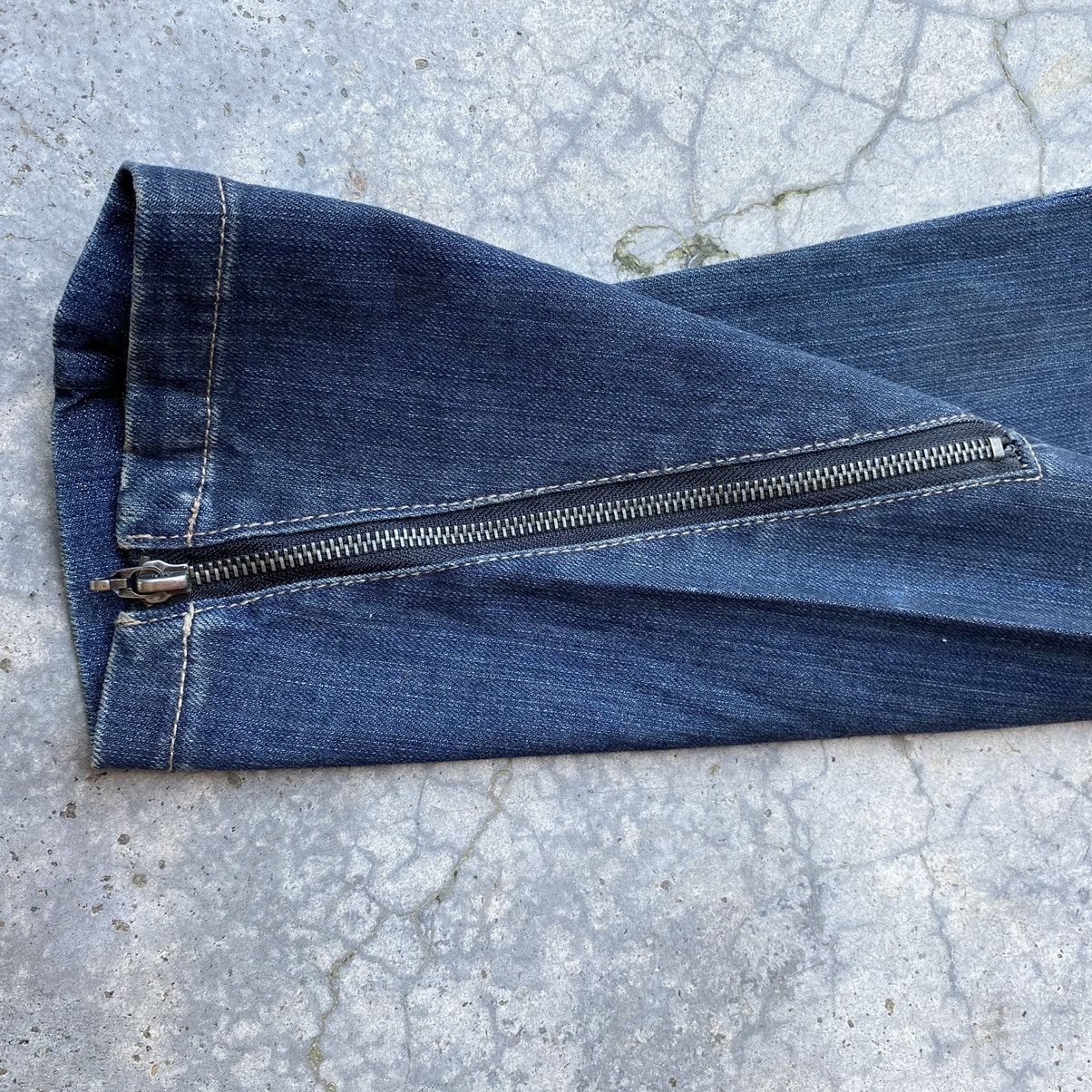 If Six Was Nine Vintage PPFM Bondage Jeans Multiple Pocket/Zipper Denim Size US 32 / EU 48 - 8 Thumbnail