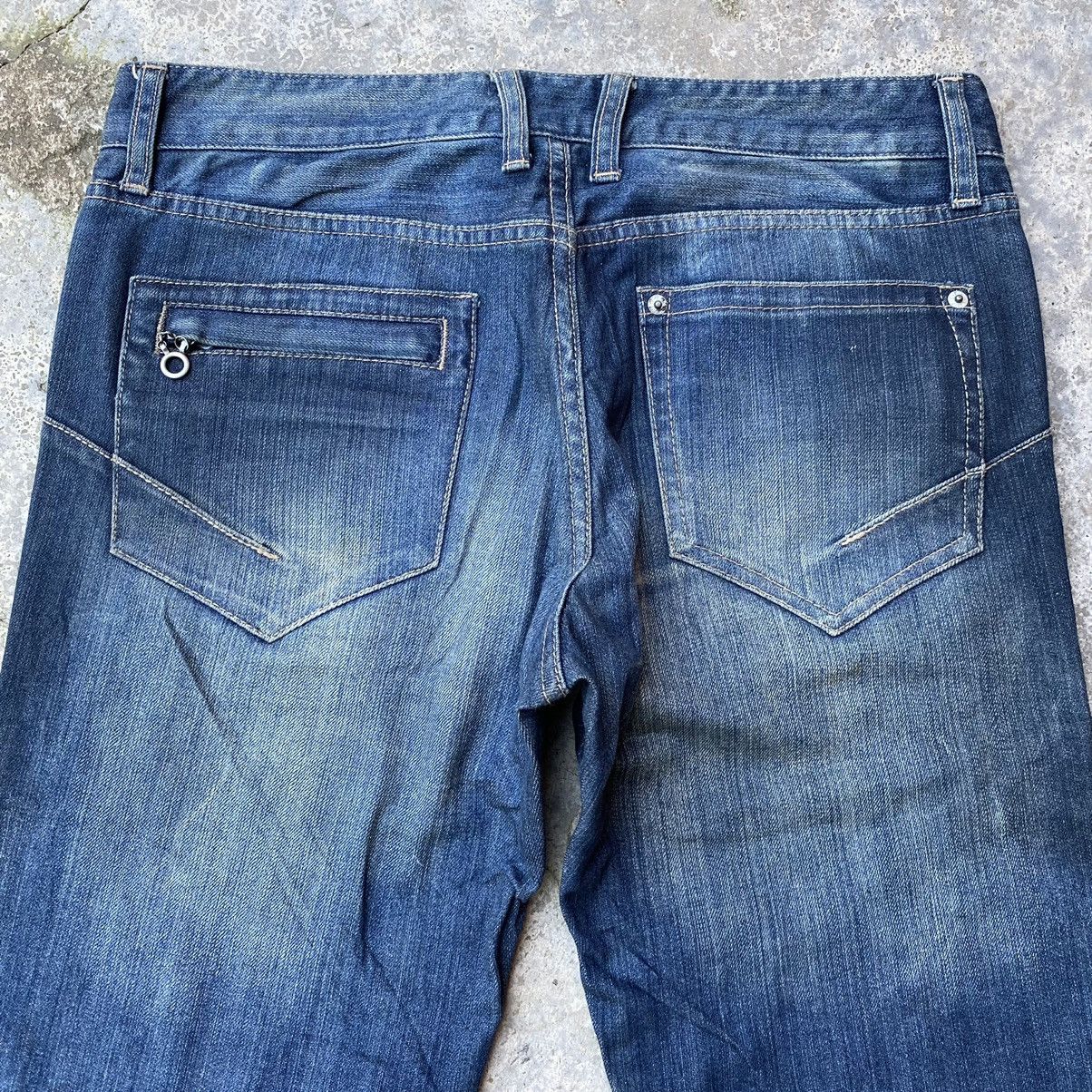 If Six Was Nine Vintage PPFM Bondage Jeans Multiple Pocket/Zipper Denim Size US 32 / EU 48 - 11 Thumbnail