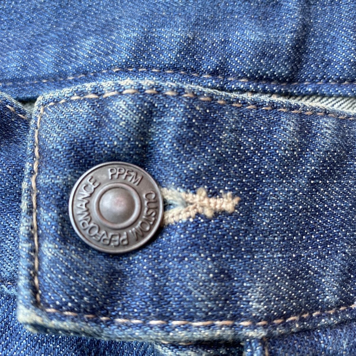 If Six Was Nine Vintage PPFM Bondage Jeans Multiple Pocket/Zipper Denim Size US 32 / EU 48 - 6 Thumbnail