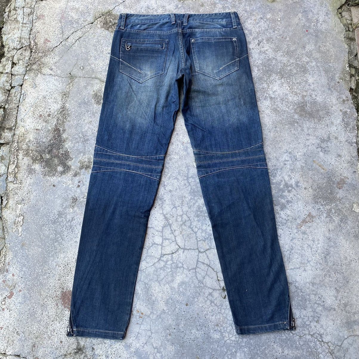 If Six Was Nine Vintage PPFM Bondage Jeans Multiple Pocket/Zipper Denim Size US 32 / EU 48 - 9 Thumbnail