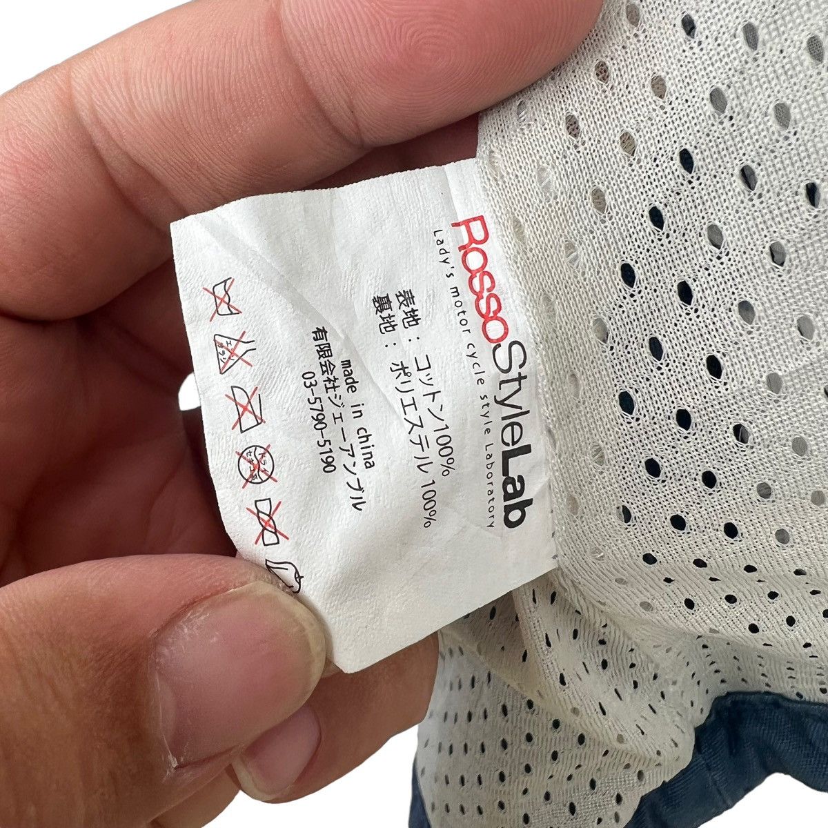 Japanese Brand VINTAGE ROSSO STYLE LAB MOTORCYCLE RACING JACKET Size S / US 4 / IT 40 - 10 Thumbnail