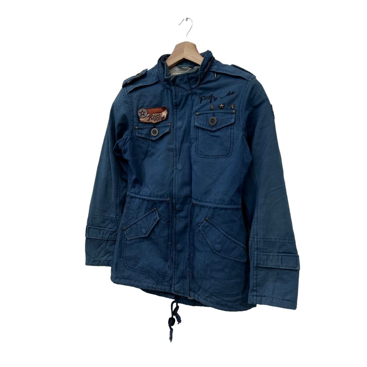 Japanese Brand VINTAGE ROSSO STYLE LAB MOTORCYCLE RACING JACKET Size S / US 4 / IT 40 - 2 Thumbnail