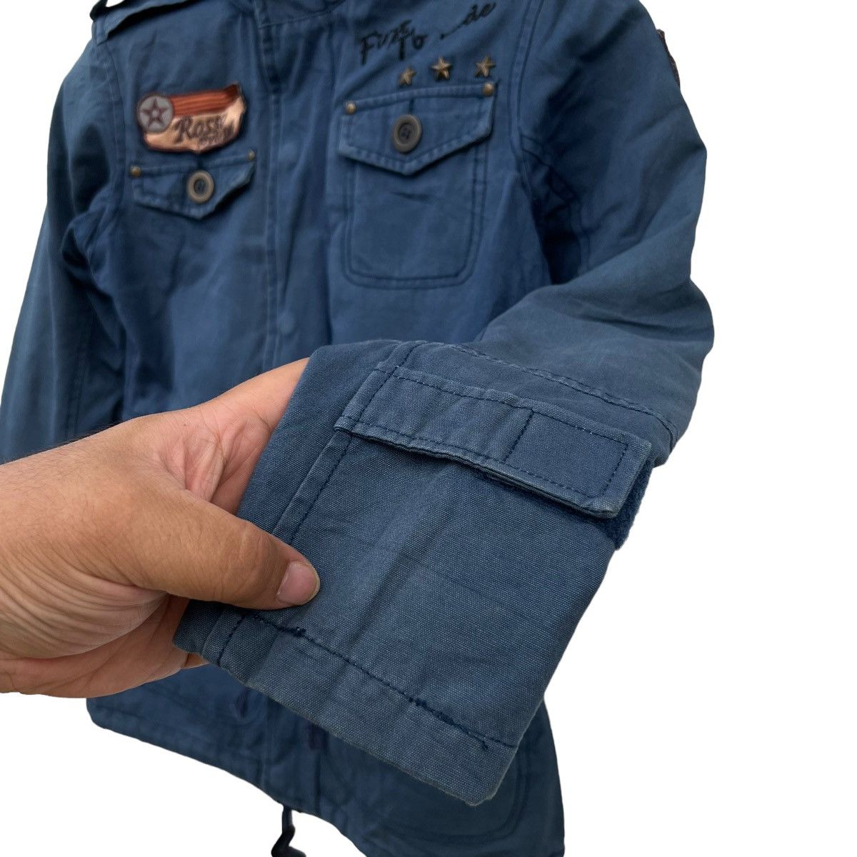 Japanese Brand VINTAGE ROSSO STYLE LAB MOTORCYCLE RACING JACKET Size S / US 4 / IT 40 - 3 Thumbnail