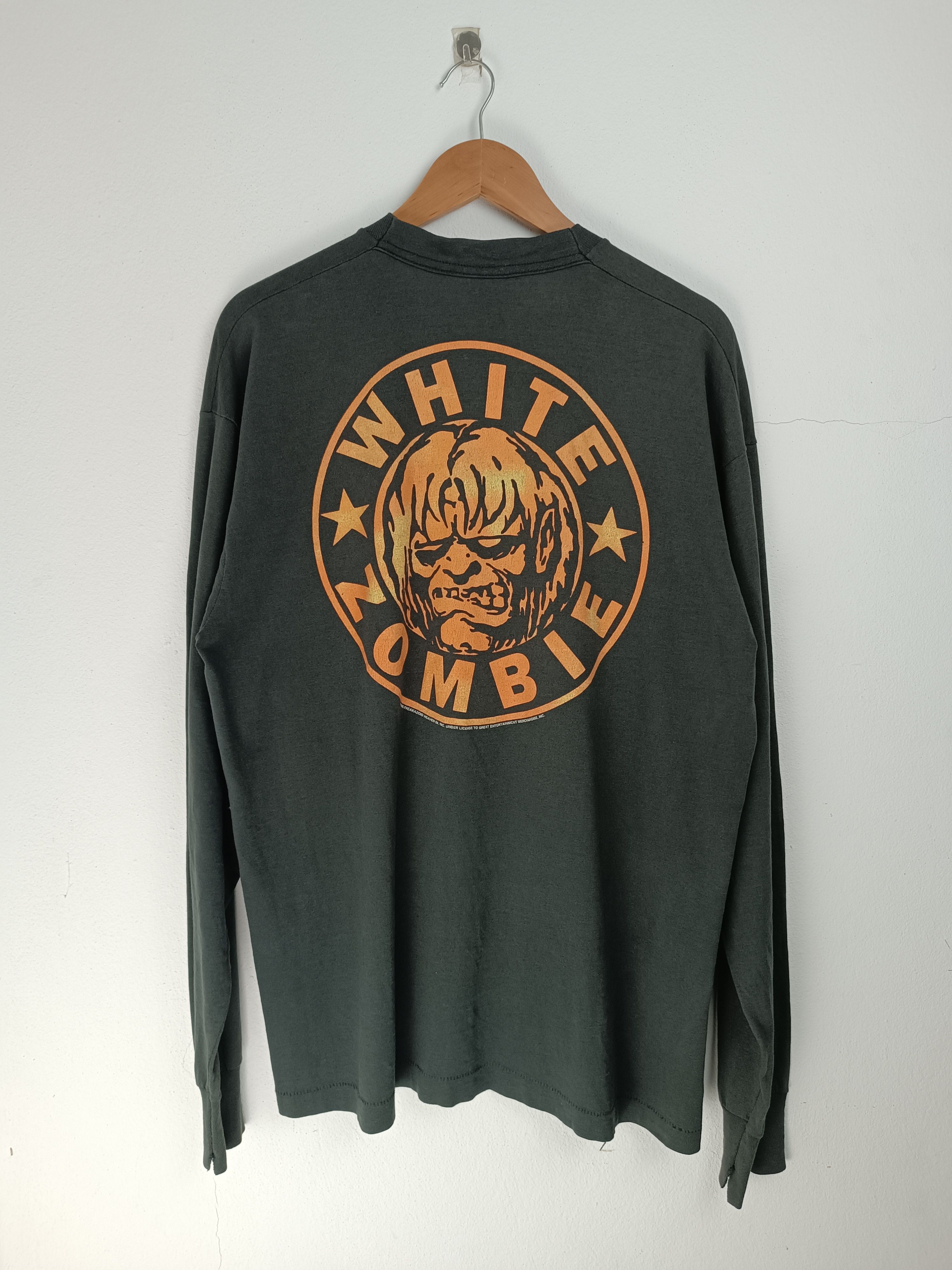 Band Tees VINTAGE 90's WHITE ZOMBIE (disturbed deftones slipknot) Size US XL / EU 56 / 4 - 10 Thumbnail
