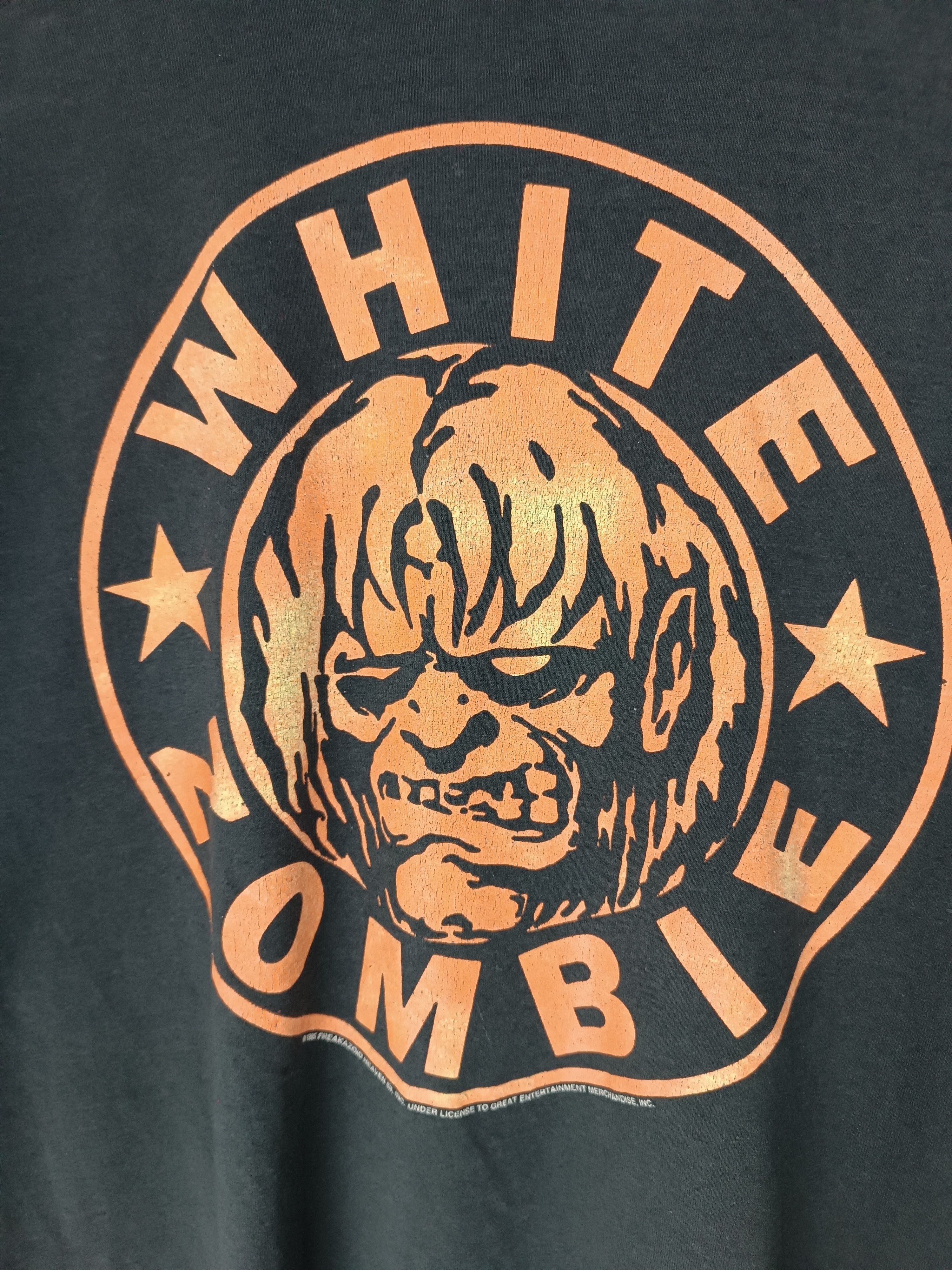 Band Tees VINTAGE 90's WHITE ZOMBIE (disturbed deftones slipknot) Size US XL / EU 56 / 4 - 11 Thumbnail