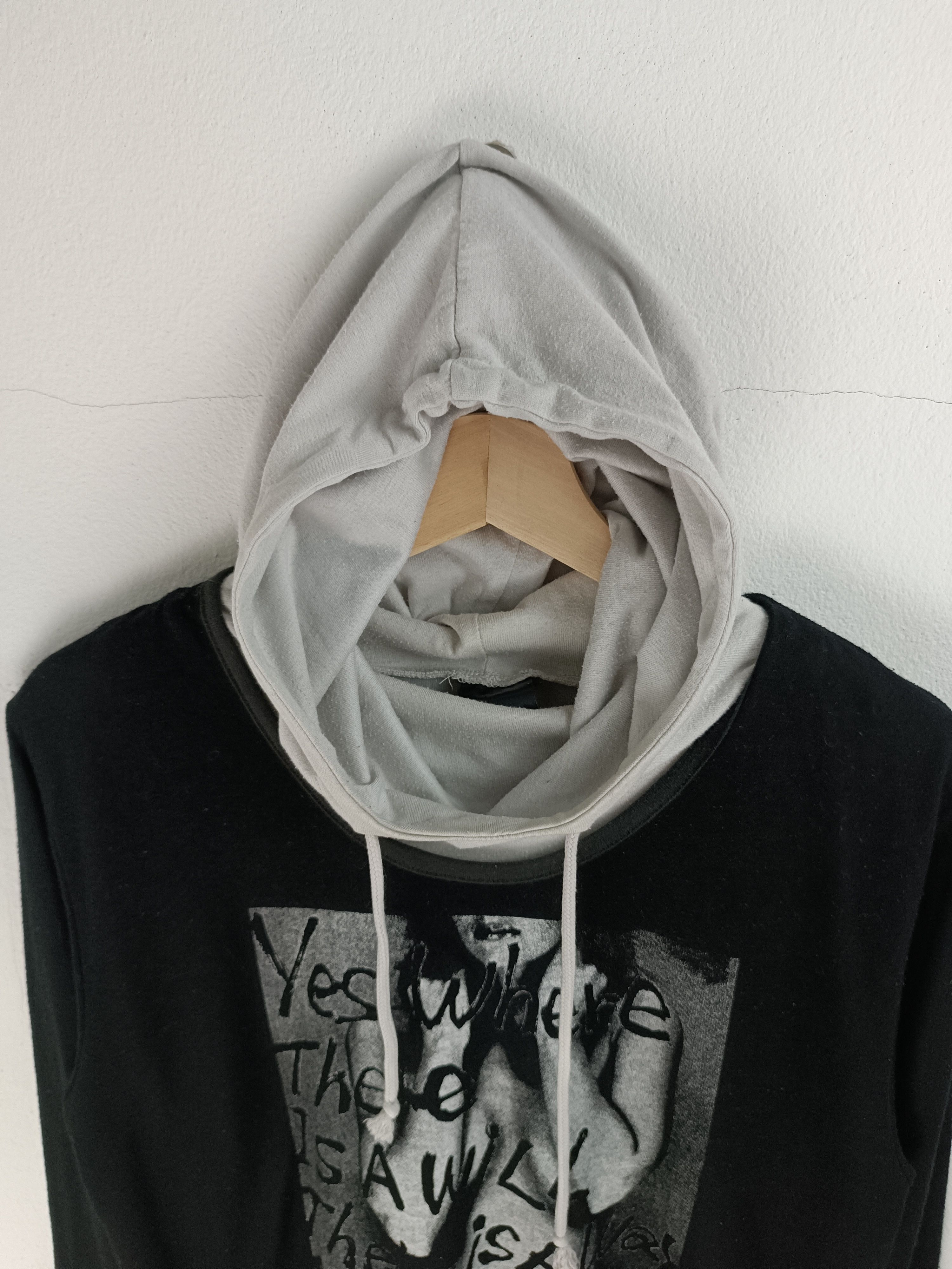Japanese Brand VINTAGE Y2K DOUBLE LAYER HOODIE IFSIXWASNINE LGB INTHEATTIC Size US S / EU 44-46 / 1 - 9 Thumbnail