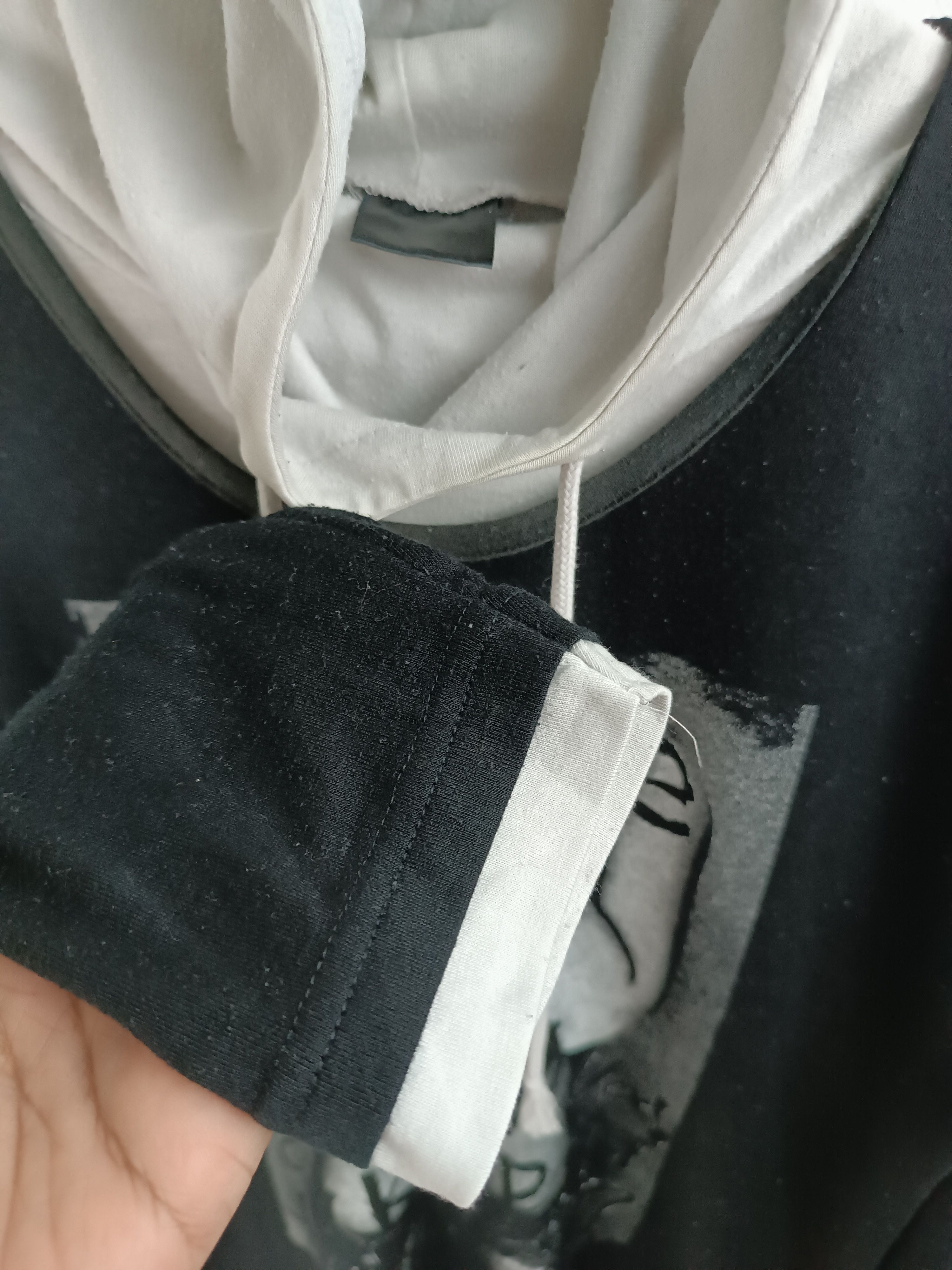 Japanese Brand VINTAGE Y2K DOUBLE LAYER HOODIE IFSIXWASNINE LGB INTHEATTIC Size US S / EU 44-46 / 1 - 14 Thumbnail