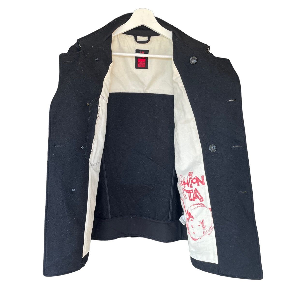 Marithe + Francois Girbaud 💥 MARITHE FRANCOIS GIRBAUD WOOL COAT JACKET Size US L / EU 52-54 / 3 - 7 Thumbnail