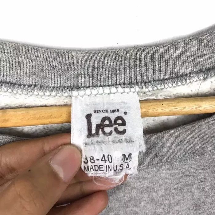 Lee Vintage 90s BUDDY LEE JEANS Usa Grey Pullover Sweatshirt Size US M / EU 48-50 / 2 - 3 Thumbnail