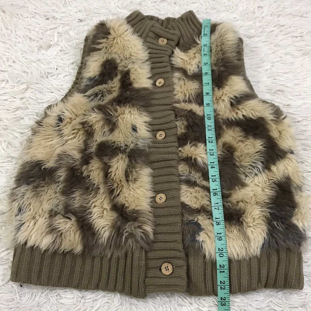 Japanese Brand Vintage MIAMAIL faux fur vests Size US S / EU 44-46 / 1 - 11 Thumbnail