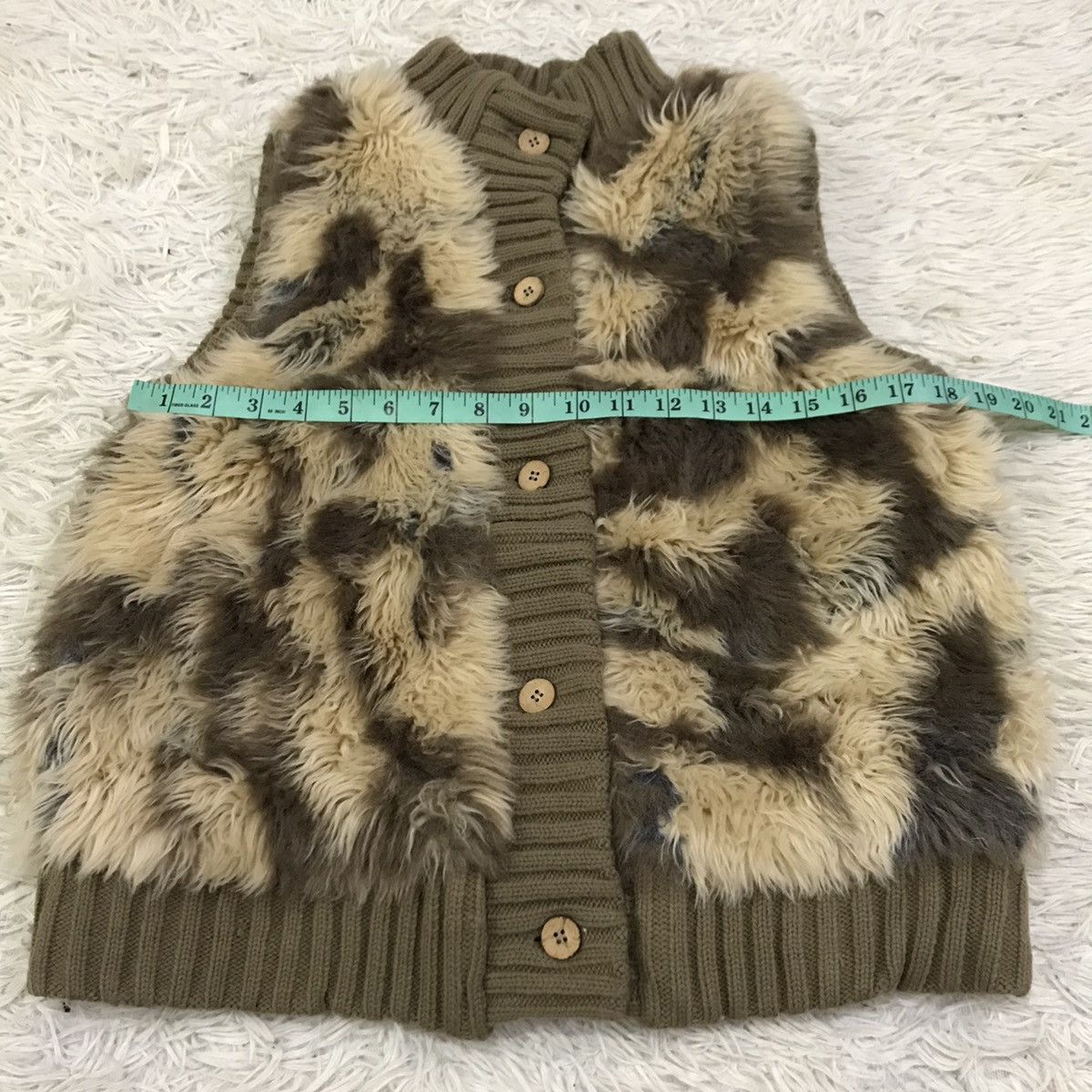 Japanese Brand Vintage MIAMAIL faux fur vests Size US S / EU 44-46 / 1 - 10 Thumbnail