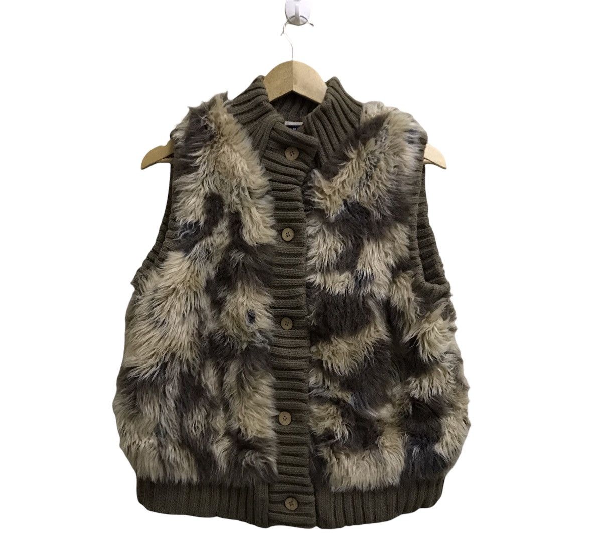 Japanese Brand Vintage MIAMAIL faux fur vests Size US S / EU 44-46 / 1 - 1 Thumbnail