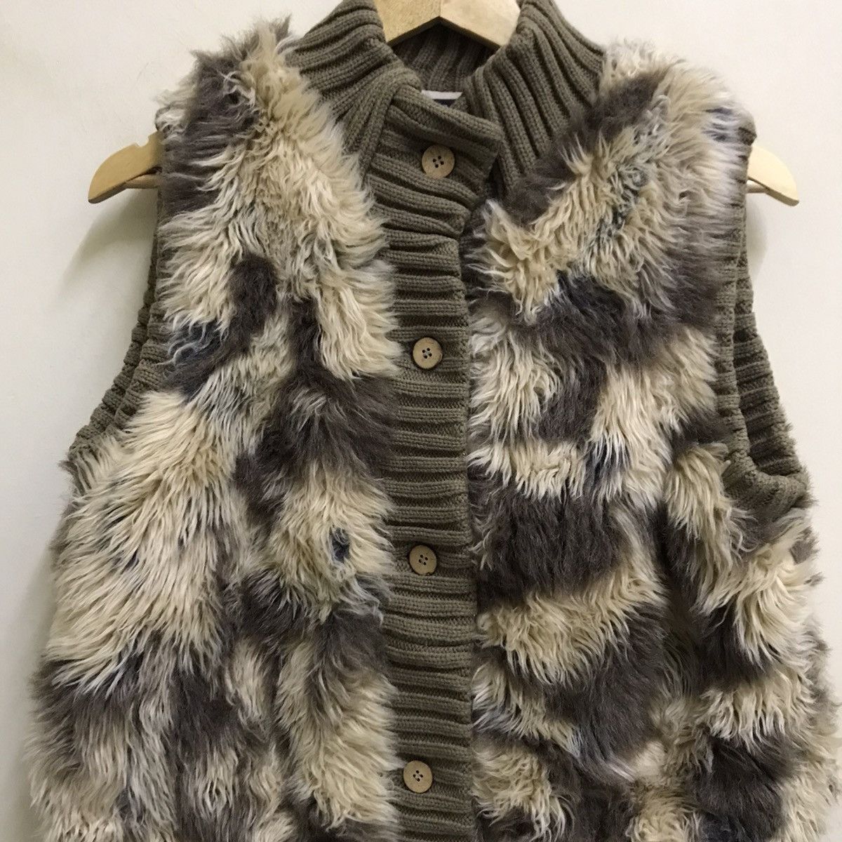 Japanese Brand Vintage MIAMAIL faux fur vests Size US S / EU 44-46 / 1 - 4 Thumbnail