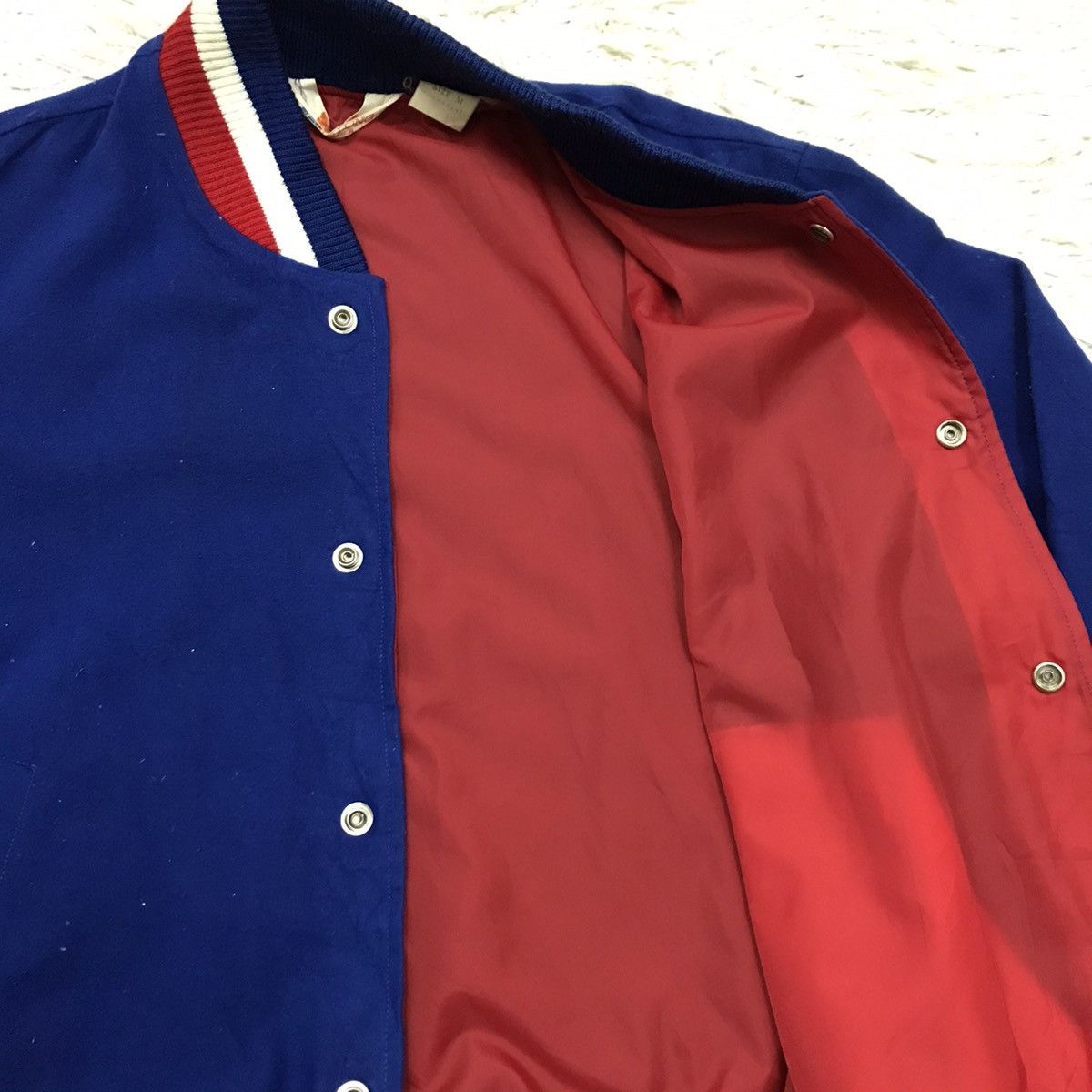 Delong RareColour🔥Vintage Delong Wool Varsity Jacket Size US M / EU 48-50 / 2 - 10 Thumbnail