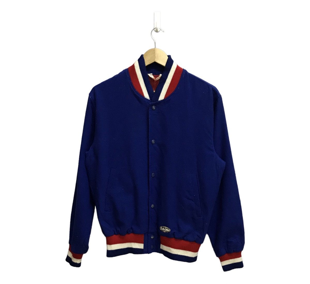 Delong RareColour🔥Vintage Delong Wool Varsity Jacket Size US M / EU 48-50 / 2 - 1 Thumbnail