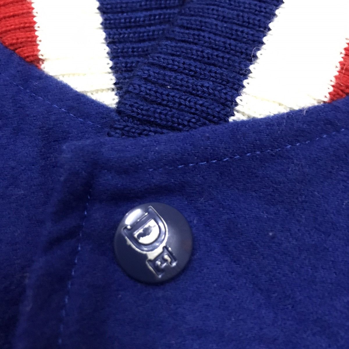 Delong RareColour🔥Vintage Delong Wool Varsity Jacket Size US M / EU 48-50 / 2 - 8 Thumbnail