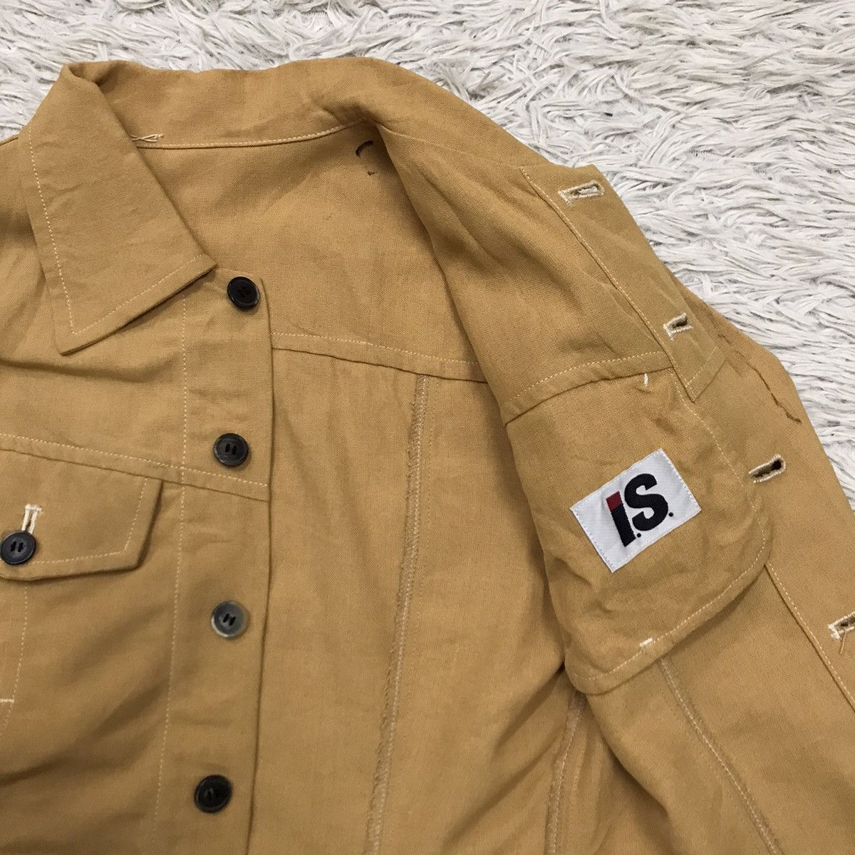 Issey Miyake Vintage Issey Sport IS Issey Miyake Trucker Jacket Size S / US 4 / IT 40 - 2 Thumbnail