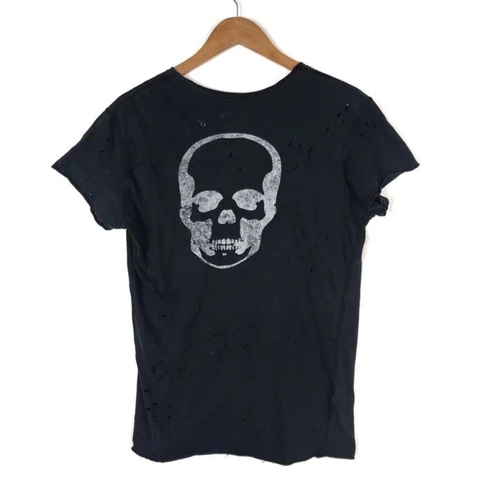 Lucien Pellat-Finet LUCIEN PELLAT FINET Distressed Design Skull Big Print Size US S / EU 44-46 / 1 - 1 Thumbnail