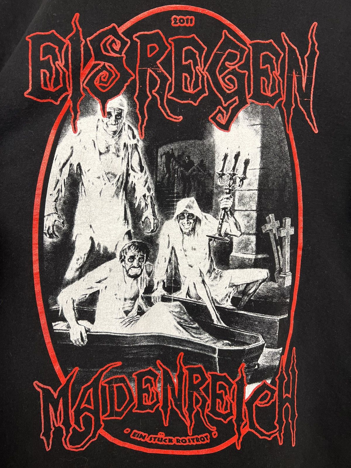 Band Tees × Vintage Vintage Eisregen Madenreich shirt Size US XL / EU 56 / 4 - 5 Thumbnail