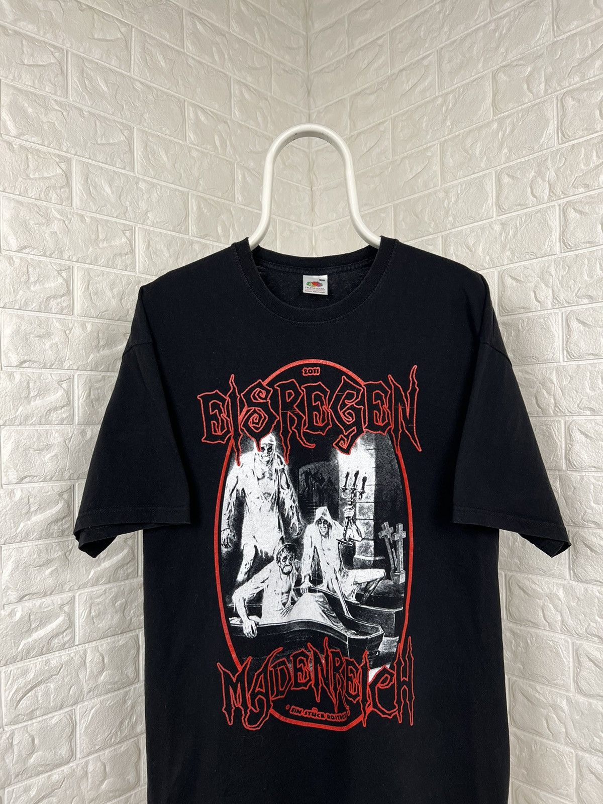 Band Tees × Vintage Vintage Eisregen Madenreich shirt Size US XL / EU 56 / 4 - 3 Thumbnail