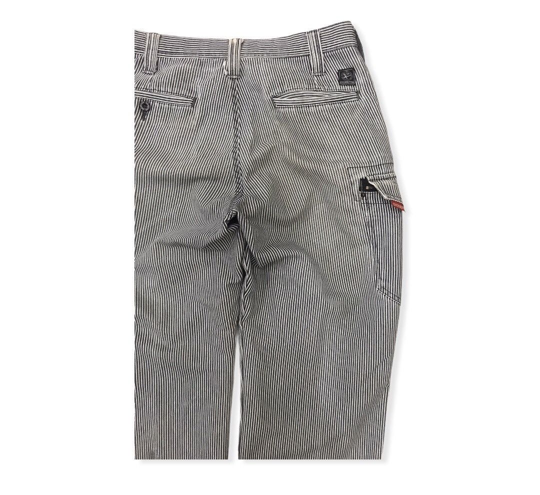 Japanese Brand Japanese Brand Evenriver Hickory Multipocket Cargo Pants Size US 33 - 14 Thumbnail
