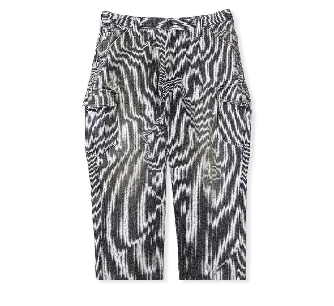 Japanese Brand Japanese Brand Evenriver Hickory Multipocket Cargo Pants Size US 33 - 2 Thumbnail