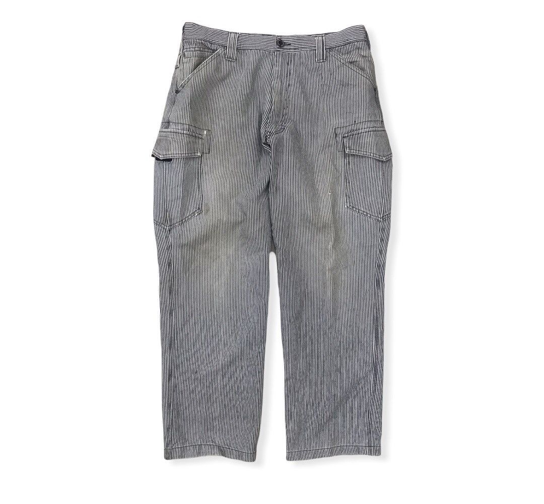 Japanese Brand Japanese Brand Evenriver Hickory Multipocket Cargo Pants Size US 33 - 1 Thumbnail