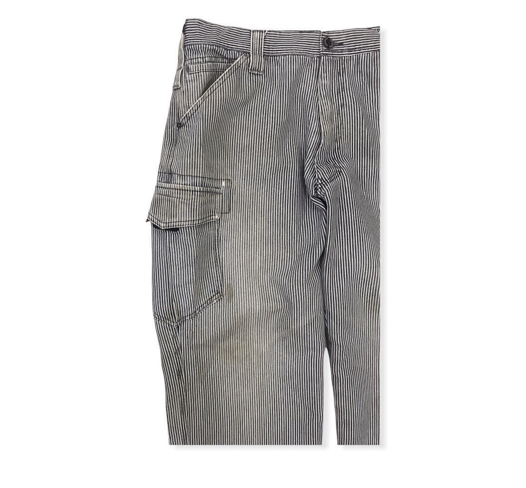 Japanese Brand Japanese Brand Evenriver Hickory Multipocket Cargo Pants Size US 33 - 4 Thumbnail