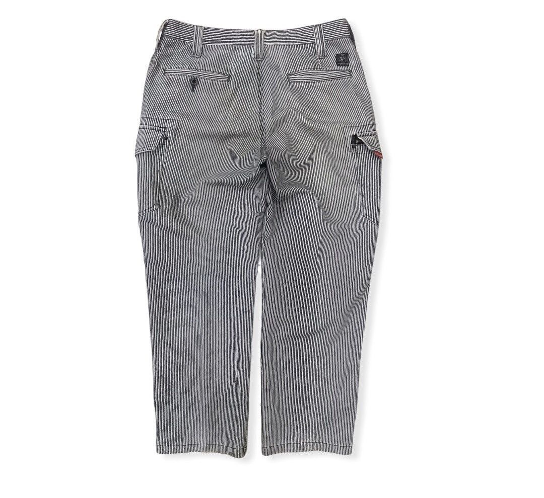 Japanese Brand Japanese Brand Evenriver Hickory Multipocket Cargo Pants Size US 33 - 10 Thumbnail