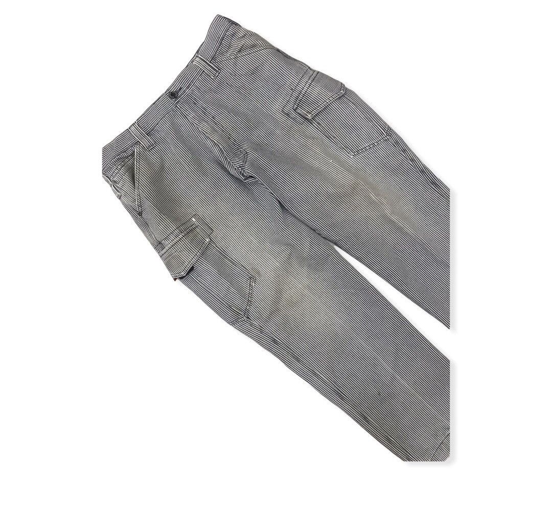 Japanese Brand Japanese Brand Evenriver Hickory Multipocket Cargo Pants Size US 33 - 8 Thumbnail