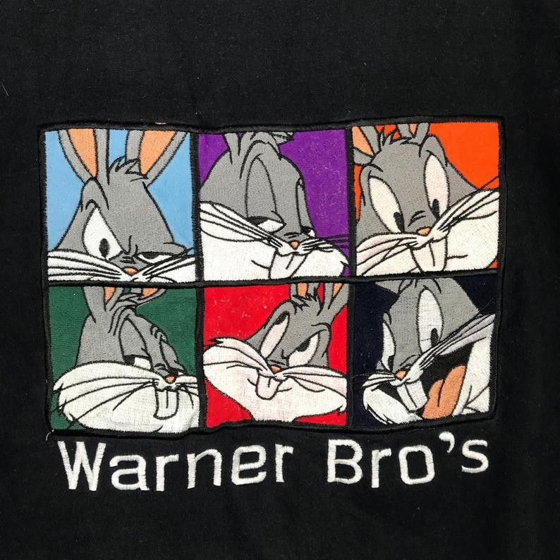 Jean Charles De Castelbajac Vintage JEAN CHARLES de CASTELBAJAC X Warner Bros Size US L / EU 52-54 / 3 - 2 Thumbnail